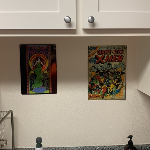 X-Men comic book cover wall hanging - retro comic book plaque - Picture 2 of 3